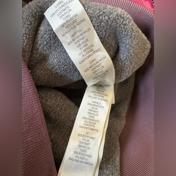 Patagonia Two-Tone Purple fleece liner Jacket size XS - Picture 7 of 11